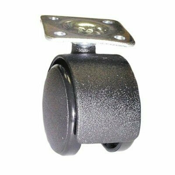 Handyct Furniture Caster 2 in. Wheel Height - Plate Mount Type - Black FT53015-100-00